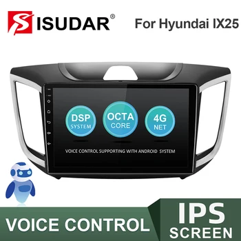 ISUDAR V57S Auto Radio Hyundai/Creta/IX25-2018 Autoradio Multimediju GPS DVR AHD Kamera RAM, 2 GB ROM, 32 GB USB FM Nav 2Din