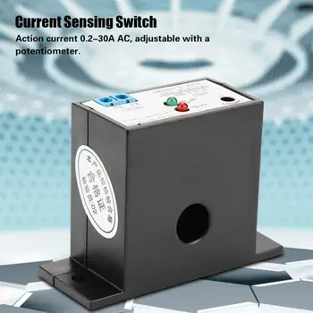 Normāli Atvērt Pašreizējā Sensora Slēdzis Regulējams AC 0.2-30A SZC23-NĒ-AL-CH Pašreizējā Sensora Slēdzis