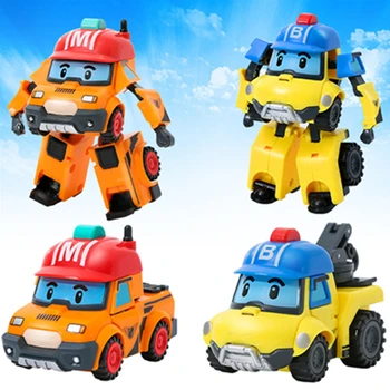 6 Stilu Korejiešu Bērnu Rotaļlietas Robocar Poli Transformācijas Robots Poli Dzintara Roy Auto Rotaļlietas Rīcības Attēls Rotaļlietas Bērniem Labākās Dāvanas
