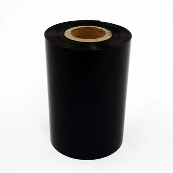 Siltuma pārneses lente, Platums 50 - 110 mm x 300 m, Premium vasks tintes filma par Svītrkoda etiķešu printeri, 1 Rullis, izturība pret skrāpējumiem