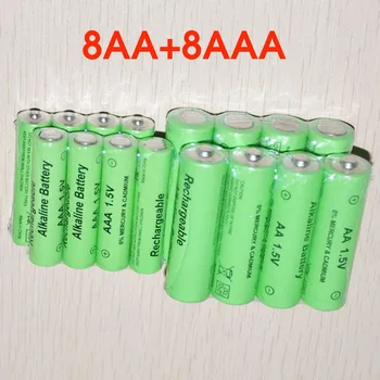 Sorvess 1,5 V Uzlādējamās AA Baterijas AAA Alkaline 2000-3000mah Par Lāpu, Rotaļlietas, Pulkstenis, MP3 Atskaņotājs Aizstāt Ni-Mh Akumulatoru