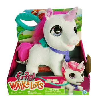 Hasbro Oriģinālās FurReal Pet Staiguļi Unicorn KAĶIS Rotaļlietas Meitenēm Rotaļlietas, Bērnu Rotaļlietas Meitenēm Bērnu Plīša Rotaļlieta Dāvanu Runā