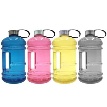 Izturīgs, Sporta Pudeles Multi-funkciju Āra Sporta 2.2 L Liela Ietilpība Ūdens Pudeli BPA Free Handgrip Tējkanna