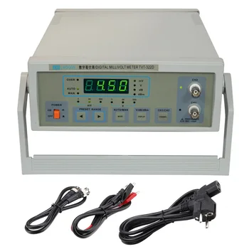 LW-322D Digitālo Millivoltmeter Auto/Manual CH1/CH2 Digitālo Millivoltmeter 10Hz~2MHz Elektrisko Instrumentu Analogais Multimetrs