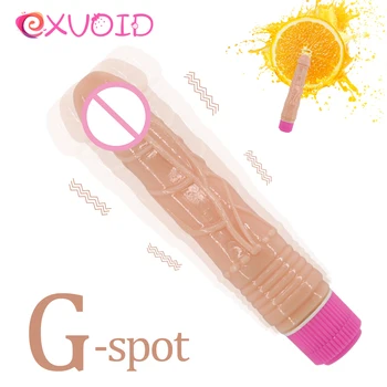 EXVOID Lielo Dildo Vibratoru Seksa Veikals Prostatas Stimulēšanai Seksa Rotaļlietas CouplesAV Stick Pieaugušo Produktu G-spot Massager Paplašināšanās