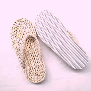 2020 jaunu vīriešu un sieviešu zāles čības roku Ķīniešu sandales unisex vasaras mājas apavi jauns pāris, pludmales apavi