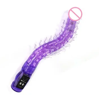 Dzimums izstrādājumi bezalkoholiskie muguriņas savīti vibratori, 6 frekvences masāžas G spot dildo, stimulācijas vibrators, Pieaugušo Seksa Rotaļlietas Sieviete