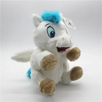 1 gab. 25cm Sākotnējā Hercules Balto Bērnu Pegasus Plīša Rotaļlietu, Mīksto Pildījumu Lelle Dzimšanas dienas, Ziemassvētku un Jaunā Gada Dāvanu