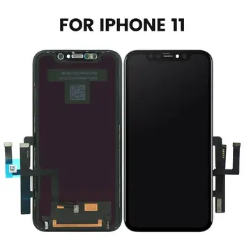 Augstas Kvalitātes iPhone X 11 11Pro 11Pro Max LCD Ar 3D Touch Digitizer Montāža LCD Ekrāna Nomaiņa
