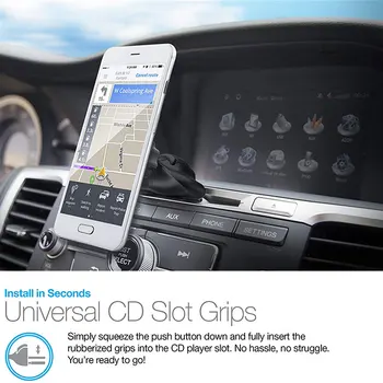 Mobilā Tālruņa Turētājs Magnētisko CD Slots Mount Viedtālrunis Stāvēt iPhone 11 Pro XS X Max Magnēts, kas Atbalsta mobilā Tālruņa Turētāju Automašīnas