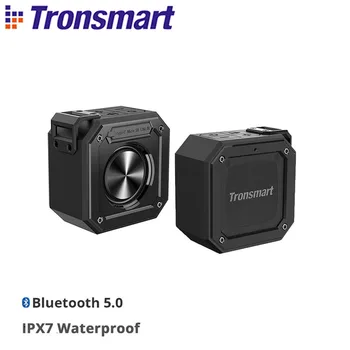 Tronsmart Elements Groove (Spēkā Mini) Bluetooth 5.0 Portatīvo Skaļruni ar IPX7 Ūdensizturīgs, Superior Bass, Balss Palīgs