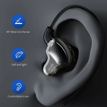 In-ear Austiņas ar Vadu Kontroli 3.5 mm Bass Skaņas Earbuds iPhone Xiaomi USB c Tipa Austiņas Huawei Mate 10