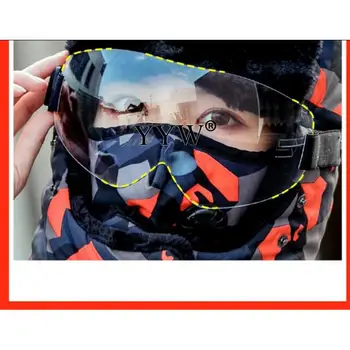 Jaunas Ziemas Slēpošanas Izveidotais Aizsargbrilles Sporta Silts Off-Road Ķivere Pretvēja Brilles, Aizsargbrilles, Maskas, Aizsargbrilles, Slēpošanas Brilles-Vīriešu Un Sieviešu Aksesuāri