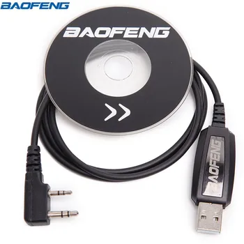 Baofeng Win10 USB Programmēšanas Kabeli Baofeng Walie Talkie, GT-3 UV-82 UV-5R BF-888S Ham Radio Atbalstu Win10 Win7, Win8, XP