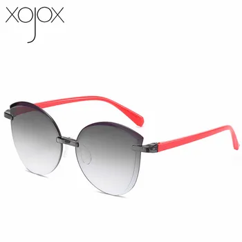 XojoX Modes Bērniem Saulesbrilles Bērnu bez apmales Saules Brilles Cute Baby Bērnu Luxury Vintage Brilles Meitenes Zēni Brilles UV400