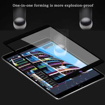Stikla Aizsargs, Lai ipad pro 11, 10.D Pilnībā Segtu Melna Stikla Filmas iPad Pro 11 2018 Ekrāna Aizsargs