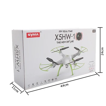 Sākotnējā SYMA X5HW RC dūkoņa ar HD kameru, WIFI reālā laika pārraidi saprātīga četru ass helikopteru bērnu rotaļu dāvanu