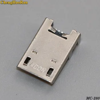 ChengHaoRan 10pcs Mini Micro 5pin USB savienotājs savienotājs Asus ME102 K001 K013 Mobilo telefonu uzlādes beigās uzlādes (plug jack