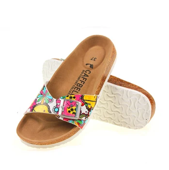 Multi krāsu femme/homme, korķa sandales zīmola dizaineru sieviešu flip flops unisex jauktu krāsu čības, kurpes, sieviete pludmales sandales y450