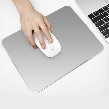 Alumīnija sakausējuma Pad ar Grunts Mouse Pad anti slip peles paliktnis Spēļu Paklājiņš Peli ar bezmaksas dāvanu, planšetdatoru atbalsts