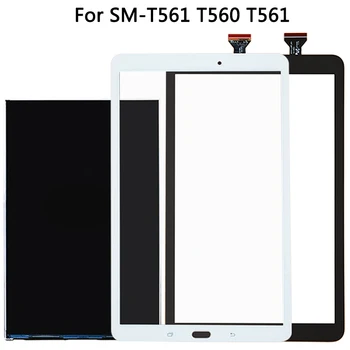 Samsung Galaxy Tab E 9.6 SM-T560 SM-T561 T560 T561 Touch Screen Digitizer Stikla+LCD Displejs Daļas Nomaiņa