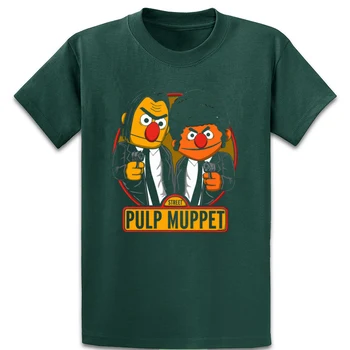 Celulozes Muppet T Krekls Izveidot Apaļu Kakla Saules Stariem Vasarā Ēkas Homme Unikālo Kokvilnas Krekls