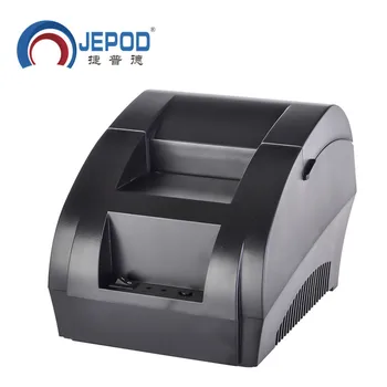 JP-5890k 58mm Black Siltuma Saņemšanas Printeri 58mm termoprinteri 58mm USB POS Printeri, POS Sistēma