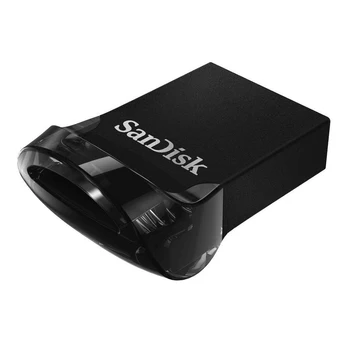 Sandisk USB Pendrive 3.1 Ultra Fit mini 16Gb 32Gb 64Gb, 128Gb Flash Disks ātrgaitas 130 MB/s, oriģināls Plug & Atpūta