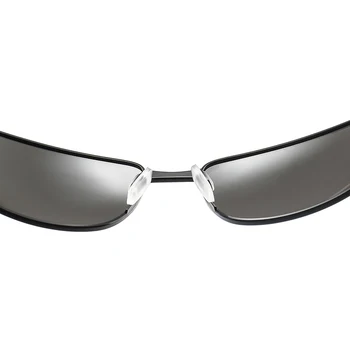 Taisnstūra Polarizētās Nakts Vīriešu Saulesbrilles Pārejas Objektīvu Braukšanas Brilles Vīriešu Vadītāja Āra Saules Safty Brilles UV400