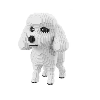 Balody Pet Suns Modelis Pūdelis Mini Bloki DIY Montāža Dzīvnieku Dachshund Ķieģeļu Rotaļlietas Bērniem Dāvanas Izglītības Klāt 16040