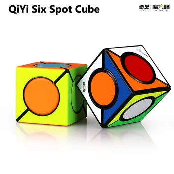 Karstā Pārdošanas QiYi FangYuan 6 sešas vietas, Speed Magic Cube Profesionālās Puzzle Izglītojošas Rotaļlietas Bērniem Dāvanu cubo magico
