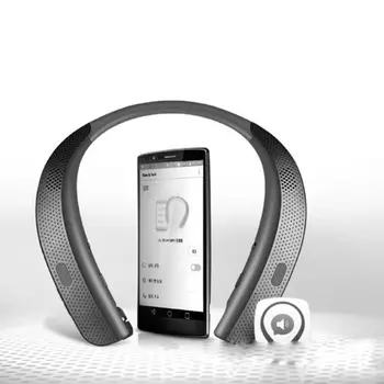 Bluetooth Austiņas Vieglas Stereo Neckband Bezvadu Austiņas Ar skaļruni, Sporta Īstenot