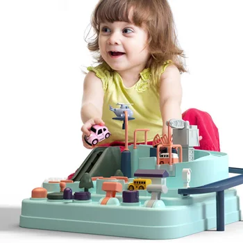 Izglītības Automašīnu, Rotaļlietas, Eco-friendly Baby Piedzīvojumu Rotaļu Auto Krāsu, Galda Spēles, Zēns Un Meitene Puzzle Rotaļlieta Drosshipping