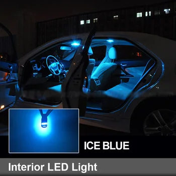 13pcs Balts Canbus LED Gaismas, salona Apgaismojuma Komplekts Mitsubishi Eclipse Krusta 2018 2019 2020 LED Karte Bagāžnieka Licences numura zīmes Lukturi