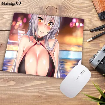 MRG Sexy Anime Meitene, Lielas Krūtis foto Peles paliktņi Gumijas pamatne neslīdoša Peli Mat RGB Apgaismojums un parasto pamatni
