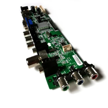 Par LP154WX4 (TL)(C1))/(TL)(C2)/(TL)(C3)/(TL)(C4), DVB-T2 3663 digitālo 1280*800 LVDS 30-Pin 1CCFL USB+AV controller valdes komplekts