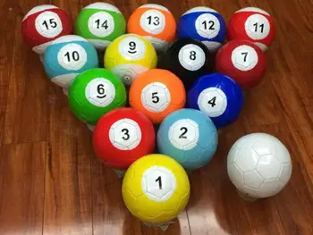 3# Gaint Snook Bumbu Snookball Snukers, Biljards, Futbols 8 Collu Spēli Milzīgs Baseins Futbola Numuros Ir Gaisa Sūknis, Futbols, Rotaļu Poolball