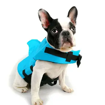 Haizivs Suns, Glābšanas Veste, Drošības Apģērbs Pet Glābšanas Vesti Vasaras Suns Peldēšanas Apģērbu Franču Buldogs Fin Jaka