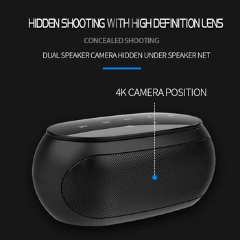 H14 HD Mini Wifi Kamera Ar Nakts redzamību, Bezvadu Bluetooth IS Portatīvo Āra Skaļruņu sakaru Līnijai Signalizāciju, Video Videokameras