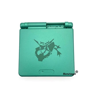 Dimanta Green Limited Edition Pilnu Korpusa Apvalks Nomaiņa Nintendo Gameboy Advance SP, lai GBA SP Spēle Konsole uz Lietu