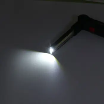 COB LED Darba Gaismu Uzlādējams Magnēts kabatas bateriju Pārbaudes Lampiņa Locīšanas Lāpu