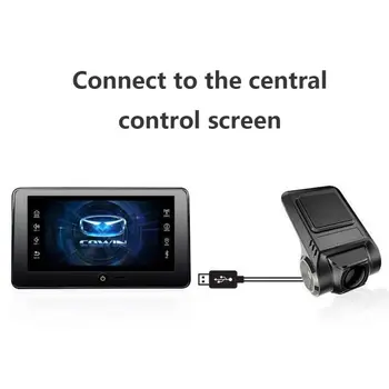 ADAS USB Automašīnas DVR Kamera Braukšanas Ieraksti HD Video Ierakstītāju Android 4.2 / 4.4 / 5.1.1/6.0.1/7.1 DVD GPS Spēlētājs DVR Kamera