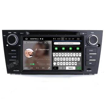DSP IPS ekrāns, Android 10 4G RAM AUTO GPS Carplay BMW E90 E91 E92 E93 dvd atskaņotājs ekrāna stereo radio multimediju navigācijas