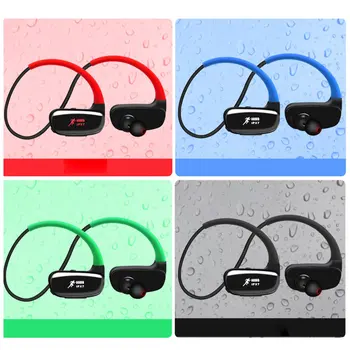 IPX8 Ūdensizturīgs Austiņas Bezvadu Bluetooth Austiņas 16GB MP3 Atskaņotājs, In-ear Stereo Mūzikas Earbuds Sporta HiFi Austiņas peldēt