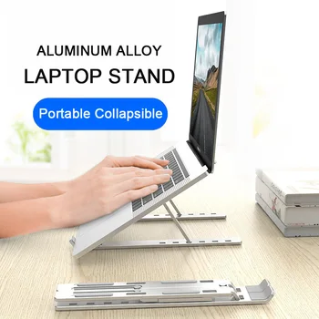 Klēpjdators Kandidēt MacBook Pro Piezīmjdatoru Salokāms Alumīnija Sakausējuma Klēpjdatoru Turētājs Turētājs Klēpjdatoru Turētājs 17inch par MacBook Air, Pro