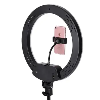 Fotogrāfija LED Selfie Gredzenu Gaismas Tālvadības 14inch 36 cm Aptumšojami Kamera Tālruņa zvana Lampa Ar Statīvu Grims Video Live