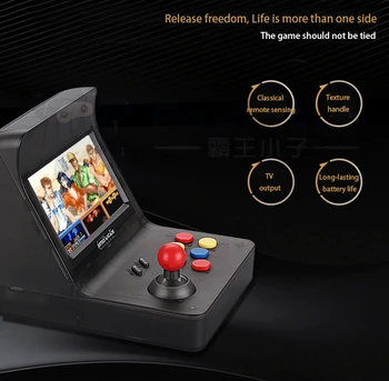 Powkiddy A8 Retro Rokas Spēļu Konsole, iebūvēta 3000 Klasiskās Spēles Atbalsta TF Karti Gamepad par GBA Bērnu Spēle Devic