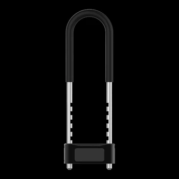 U Lock Bluetooth APP Lock IP65 Waterproof Anti-Theft Smart Slēdzeni Motociklu Bloķēšanas Office Stikla Durvju Slēdzene