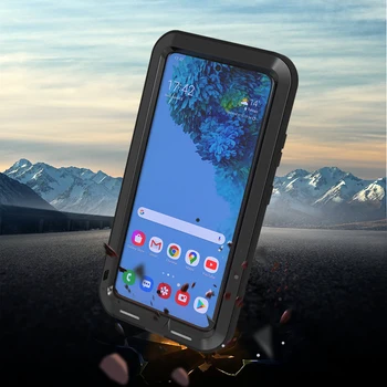 Metāla Gadījumā, Sansung s21 Ultra telefonu gadījumā S 21Ultra lieljaudas Aizsardzības Doom Silikona Būtiska Coque Gadījumos, Triecienizturīgs Vāks