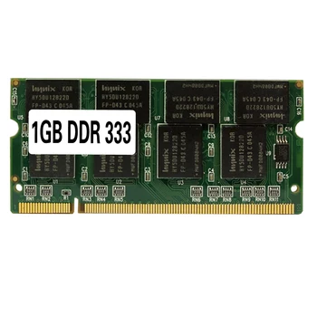 DATORA Atmiņas Moduli Klēpjdatoru Atmiņa operatīvā Atmiņa SO-DIMM PC2700 DDR 333 MHz 200PIN 1GB / DDR1 DDR333 PC 2700 333MHz 200 PIN Grāmatiņa